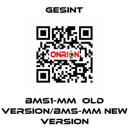 BMS1-MM  old version/BMS-MM new version Gesint