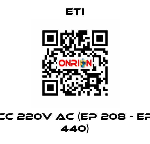 CC 220V AC (EP 208 - EP 440) Eti