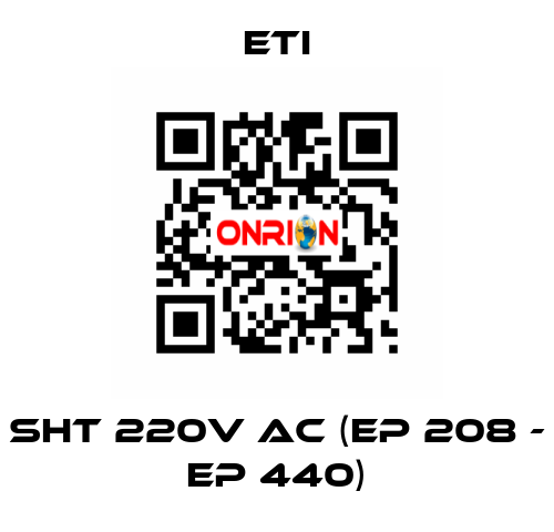 SHT 220V AC (EP 208 - EP 440) Eti