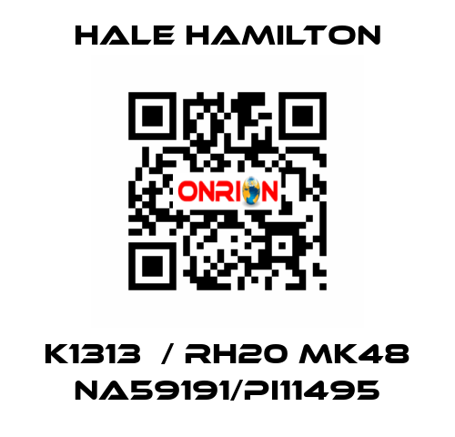 K1313  / RH20 MK48 NA59191/PI11495 HALE HAMILTON