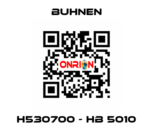 H530700 - HB 5010 Buhnen