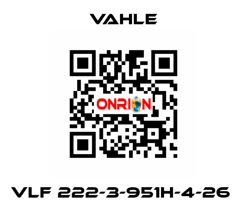 VLF 222-3-951H-4-26  Vahle