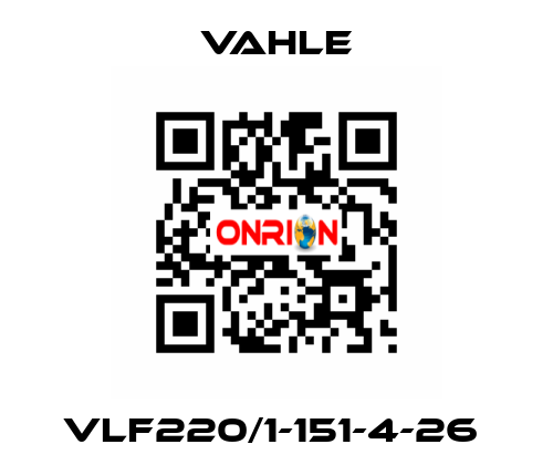 VLF220/1-151-4-26  Vahle