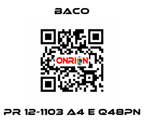 PR 12-1103 A4 E Q48PN BACO