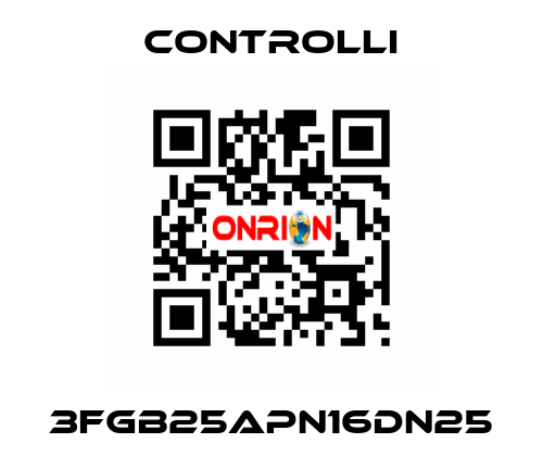 3FGB25APN16DN25 Controlli