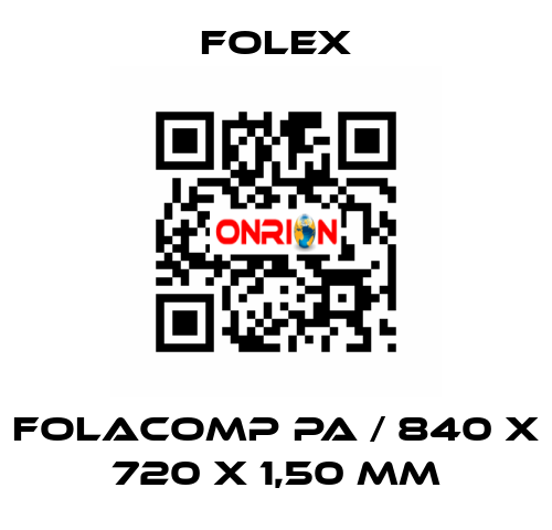 Folacomp PA / 840 x 720 x 1,50 mm Folex