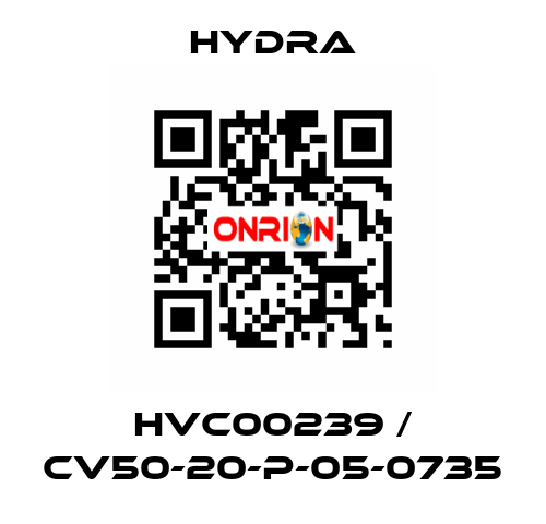 HVC00239 / CV50-20-P-05-0735 Hydra