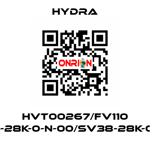 HVT00267/FV110 SM38-28K-0-N-00/SV38-28K-0-N-00 Hydra