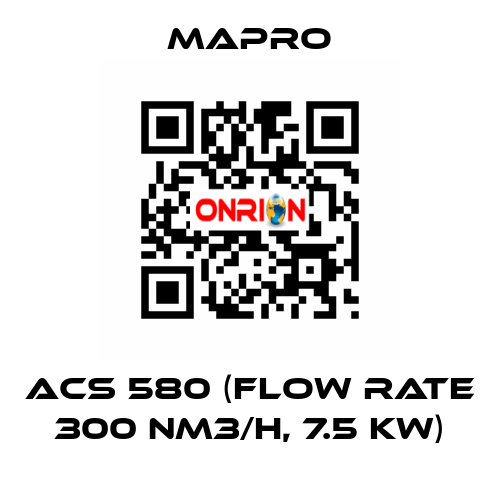 ACS 580 (flow rate 300 Nm3/h, 7.5 kW) Mapro