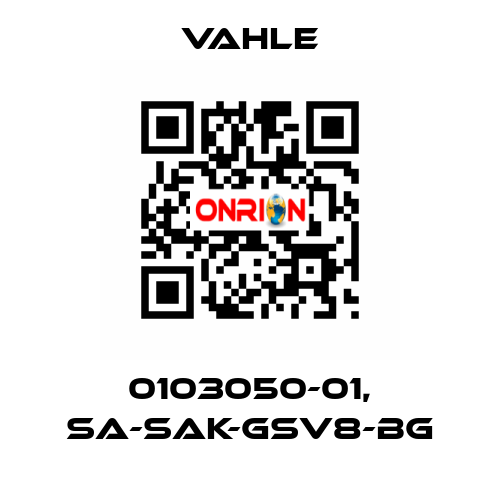 0103050-01, SA-SAK-GSV8-BG Vahle