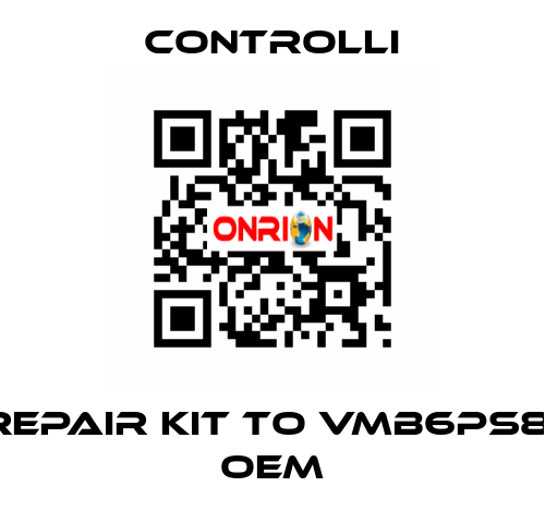 Repair kit to VMB6PS81 OEM Controlli