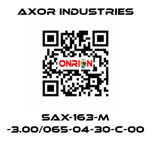 SAX-163-M -3.00/065-04-30-C-00 Axor Industries