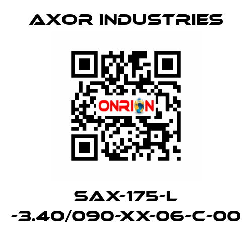 SAX-175-L -3.40/090-XX-06-C-00 Axor Industries