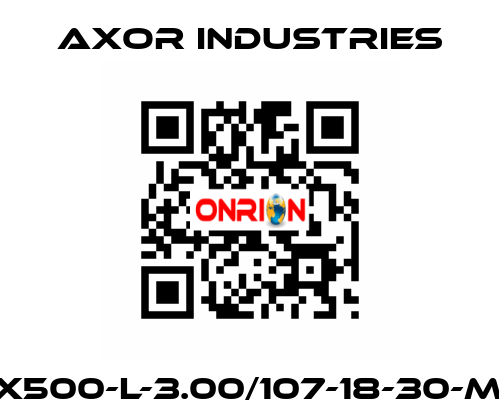 SAX500-L-3.00/107-18-30-M-00 Axor Industries