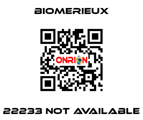 22233 not available Biomerieux