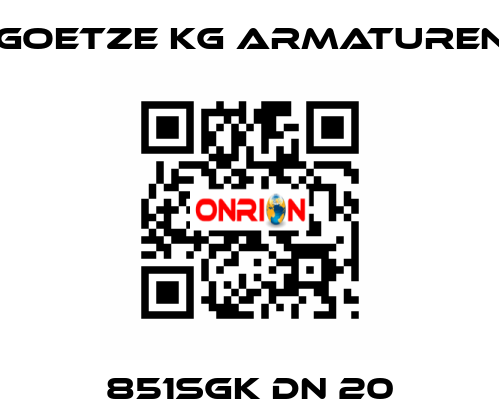 851sGK DN 20 Goetze KG Armaturen