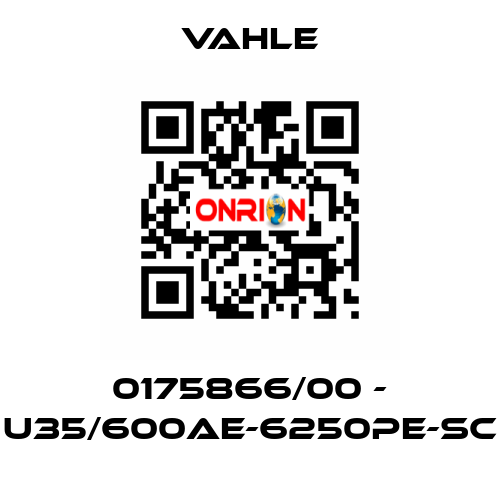 0175866/00 - U35/600AE-6250PE-SC Vahle