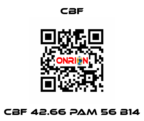 CBF 42.66 PAM 56 B14 CBF