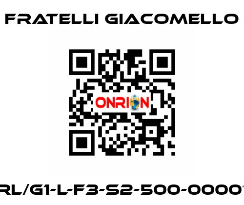 RL/G1-L-F3-S2-500-00001 Fratelli Giacomello