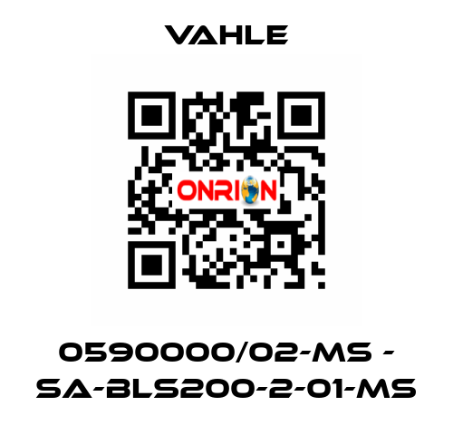 0590000/02-MS - SA-BLS200-2-01-MS Vahle