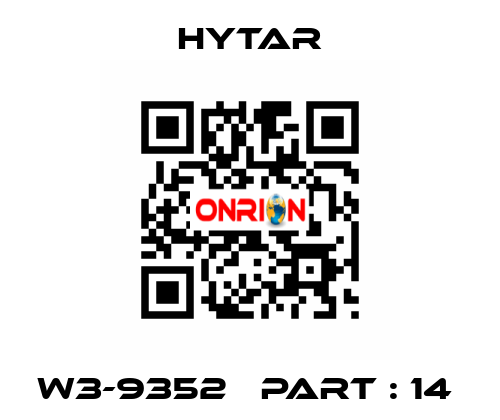 W3-9352   PART : 14  Hytar