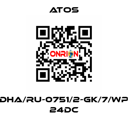 DHA/RU-0751/2-GK/7/WP 24DC Atos