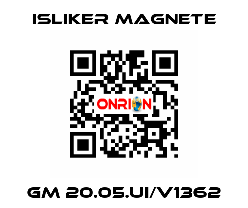 GM 20.05.UI/V1362 ISLIKER MAGNETE