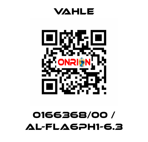 0166368/00 / AL-FLA6PH1-6.3 Vahle