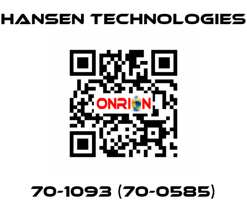 70-1093 (70-0585) HANSEN TECHNOLOGIES