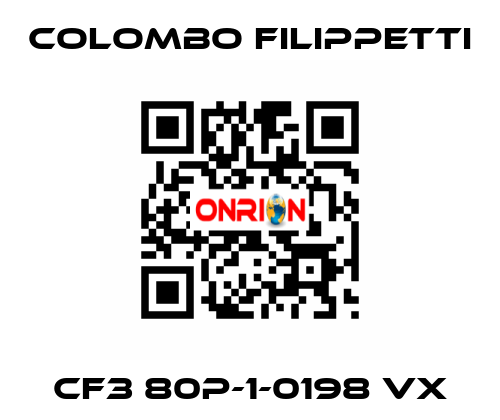 CF3 80P-1-0198 VX Colombo Filippetti