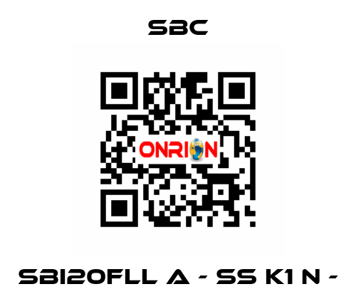 SBI20FLL A - SS K1 N - SBC