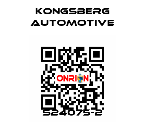 S24075-2 Kongsberg Automotive