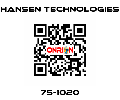 75-1020 HANSEN TECHNOLOGIES