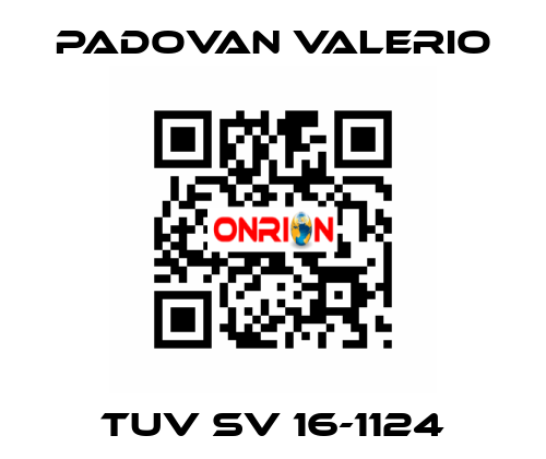 TUV SV 16-1124 PADOVAN VALERIO