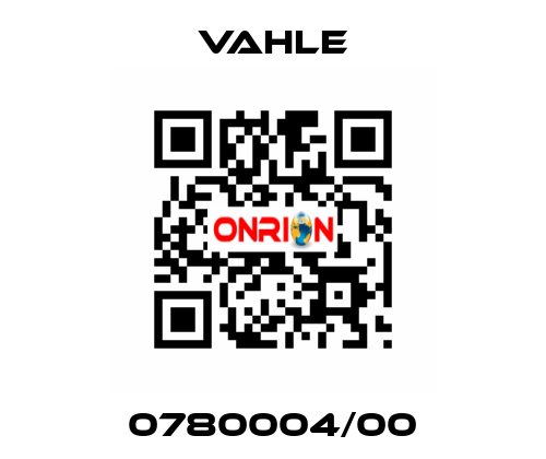 0780004/00 Vahle