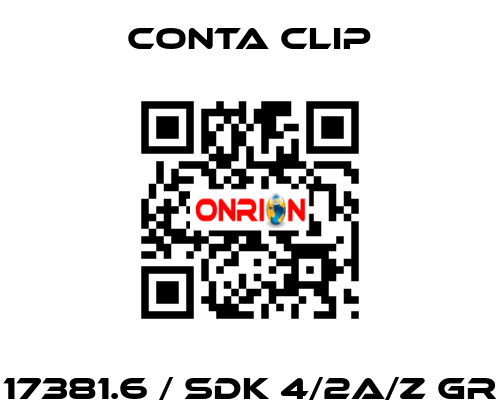 17381.6 / SDK 4/2A/Z GR Conta Clip