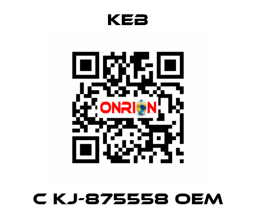 C KJ-875558 OEM KEB