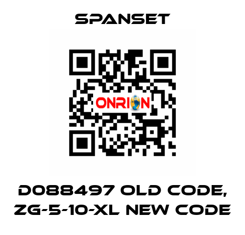 D088497 old code, ZG-5-10-XL new code SpanSet