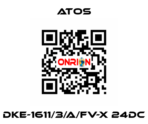 DKE-1611/3/A/FV-X 24DC Atos