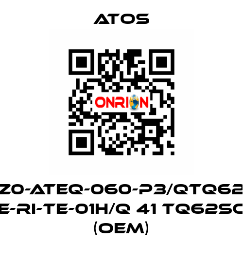 DHZ0-ATEQ-060-P3/QTQ62SC E-RI-TE-01H/Q 41 TQ62SC (OEM) Atos