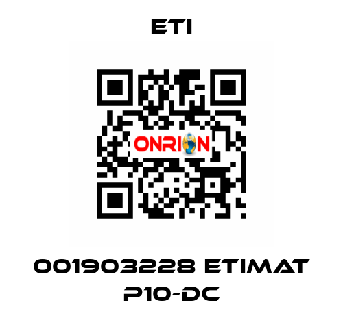 001903228 ETIMAT P10-DC Eti