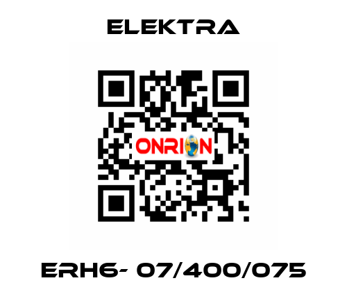 ERH6- 07/400/075 ELEKTRA