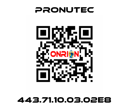 443.71.10.03.02E8 PRONUTEC