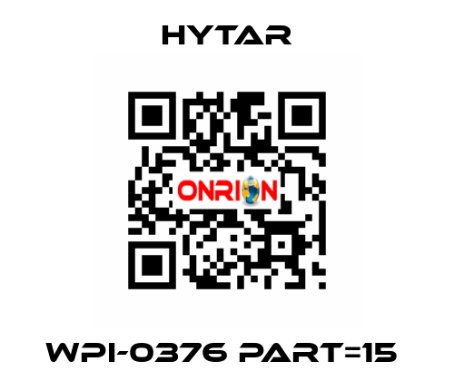 WPI-0376 PART=15  Hytar