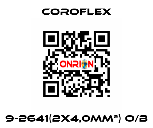 9-2641(2X4,0mm²) O/B COROFLEX