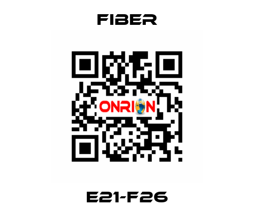 E21-F26 Fiber