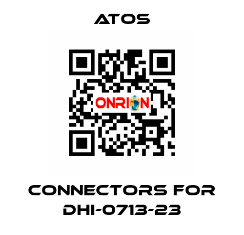 Connectors for DHI-0713-23 Atos