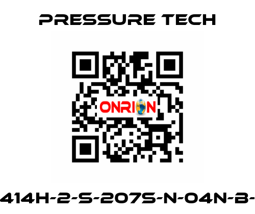 MF414H-2-S-207S-N-04N-B-SV Pressure Tech