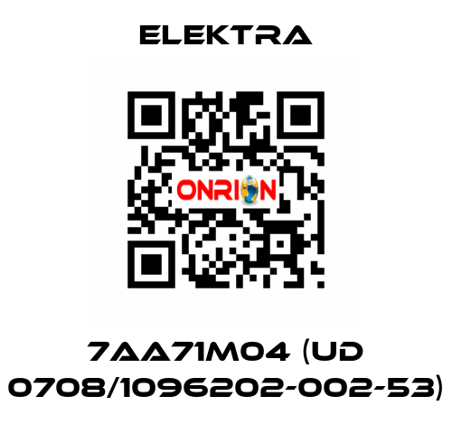 7AA71M04 (UD 0708/1096202-002-53) ELEKTRA