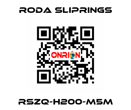 RSZQ-H200-M5M Roda Sliprings